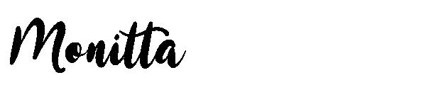 Monitta字体