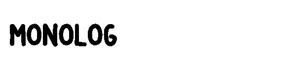 MONOLOG字体