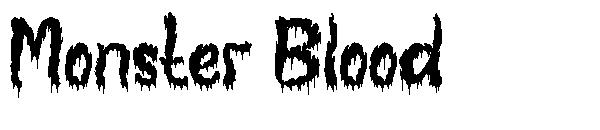 Monster Blood字体