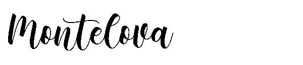 Montelova字体