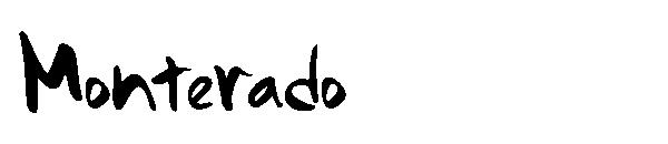 Monterado字体