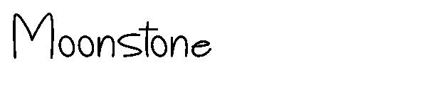 Moonstone字体