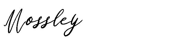 Mossley字体