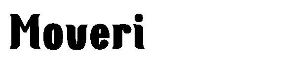 Moveri字体