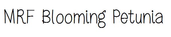 MRF Blooming Petunia字体