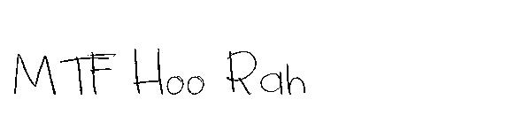 MTF Hoo Rah字体