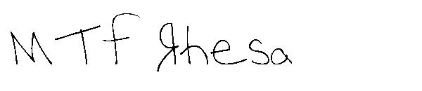 MTF Rhesa字体