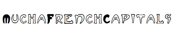 MuchaFrenchCapitals字体