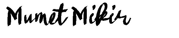 Mumet Mikir字体