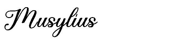 Musylius字体