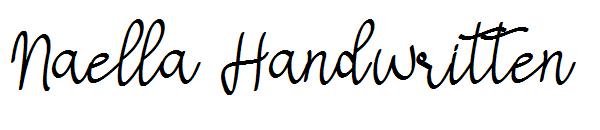 Naella Handwritten字体