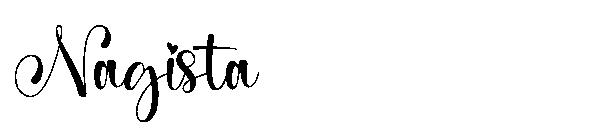 Nagista字体