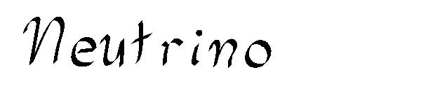 Neutrino字体