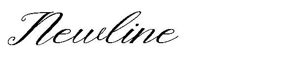 Newline字体