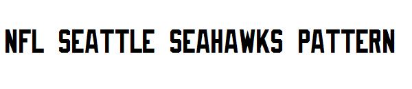 NFL Seattle Seahawks Pattern字体