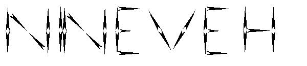 nineveh字体