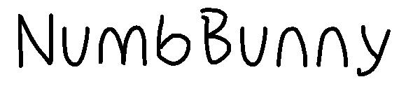NumbBunny字体