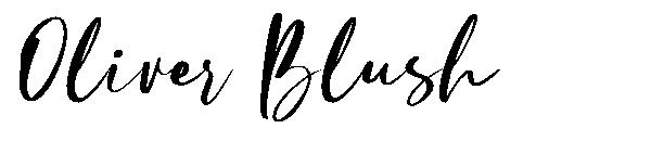 Oliver Blush字体