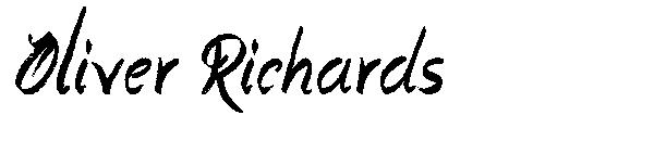 Oliver Richards字体