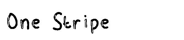 One Stripe字体