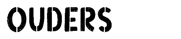 Ouders字体
