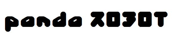 panda ROBOT字体