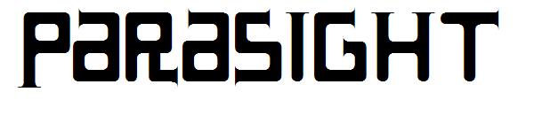 Parasight字体