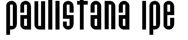 Paulistana Ipe字体