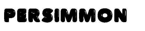 PERSIMMON字体