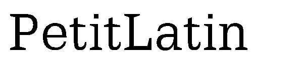 PetitLatin字体