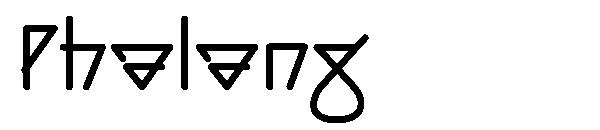 Phalang字体