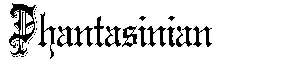 Phantasinian字体