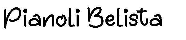 Pianoli Belista字体