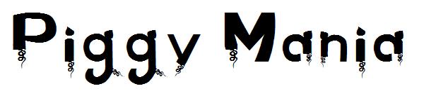 Piggy Mania字体