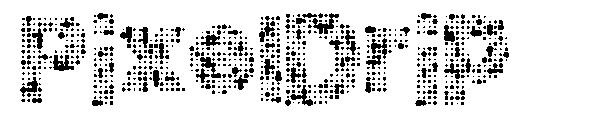 PixelDrip字体
