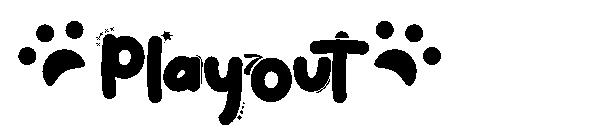 Playout字体