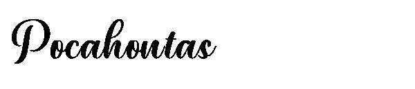 Pocahontas字体