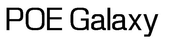 POE Galaxy字体