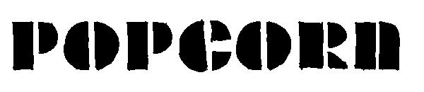 POPCORN字体