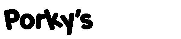 Porky's字体