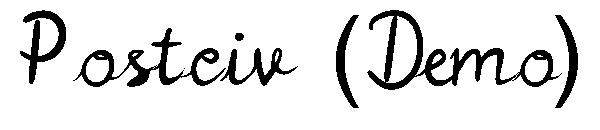 Postciv (Demo)字体