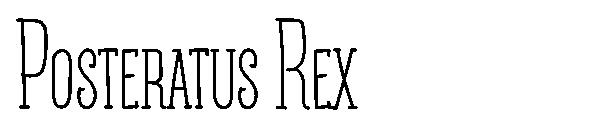 Posteratus Rex字体