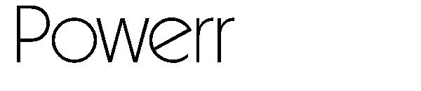 Powerr字体
