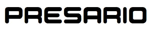 Presario字体