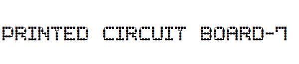 Printed Circuit Board-7字体
