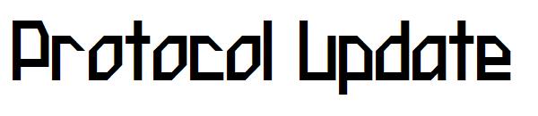 Protocol Update字体