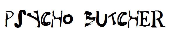 Psycho Butcher字体