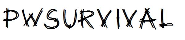 PWSurvival字体