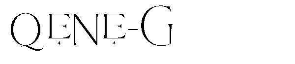 Qene-G字体
