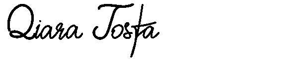 Qiara Tosfa字体